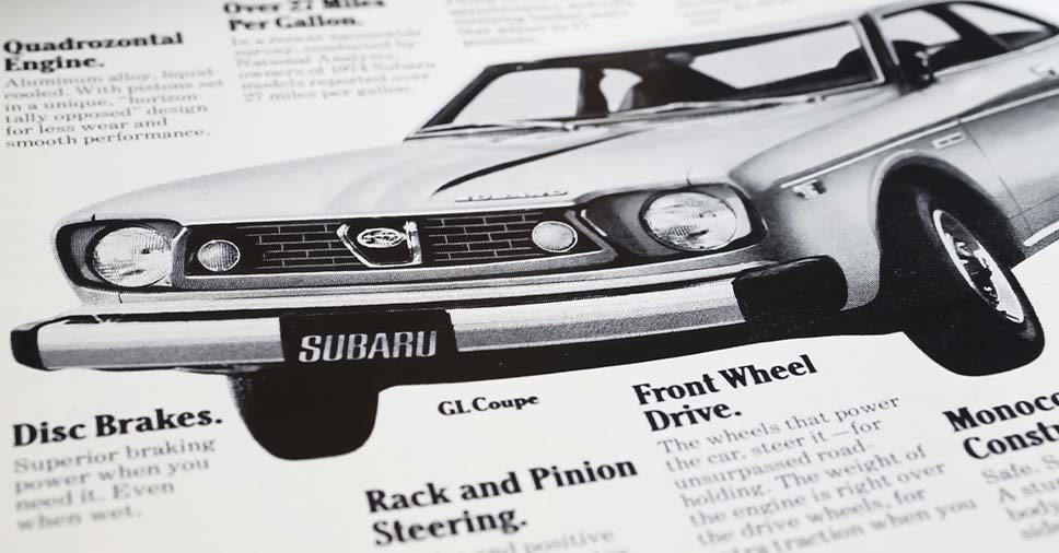 Saiba mais sobre a incrível história da Subaru!